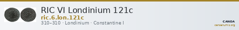 RIC VI Londinium 121c — CANOA
