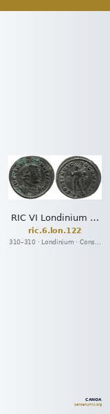 RIC VI Londinium 122 — CANOA
