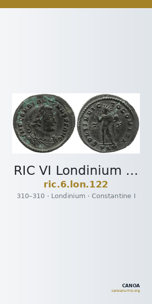 RIC VI Londinium 122 — CANOA