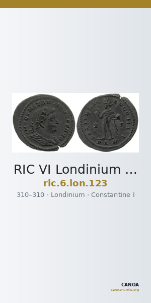 RIC VI Londinium 123 — CANOA