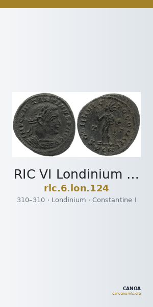 RIC VI Londinium 124 — CANOA