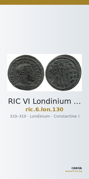 RIC VI Londinium 130 — CANOA
