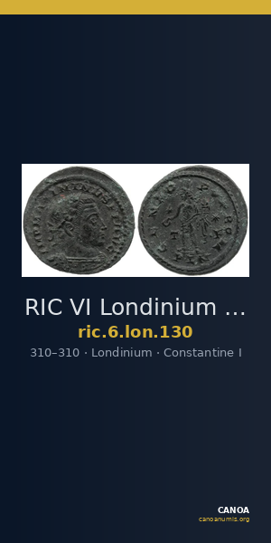 RIC VI Londinium 130 — CANOA