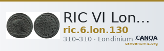 RIC VI Londinium 130 — CANOA