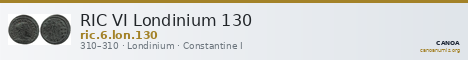 RIC VI Londinium 130 — CANOA