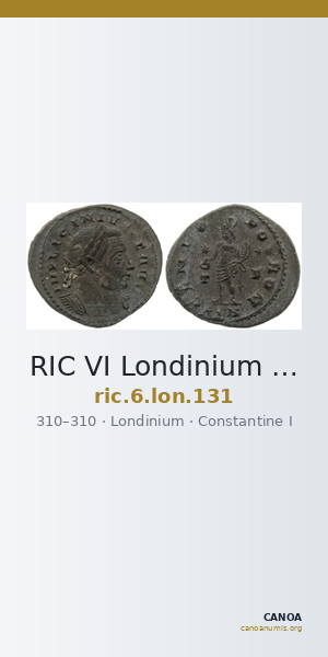 RIC VI Londinium 131 — CANOA