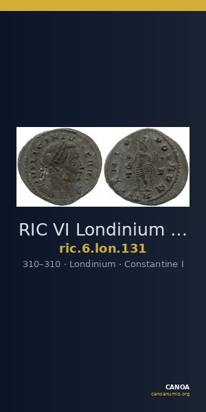 RIC VI Londinium 131 — CANOA