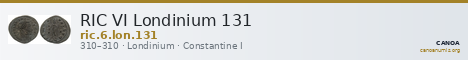 RIC VI Londinium 131 — CANOA