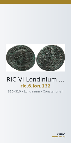 RIC VI Londinium 132 — CANOA