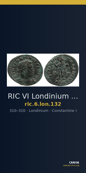 RIC VI Londinium 132 — CANOA