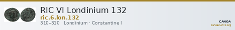 RIC VI Londinium 132 — CANOA