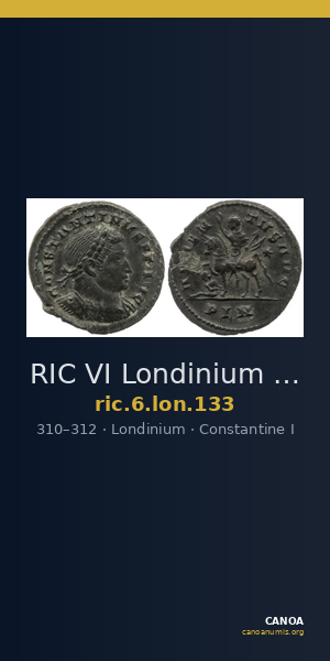 RIC VI Londinium 133 — CANOA