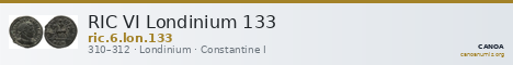 RIC VI Londinium 133 — CANOA