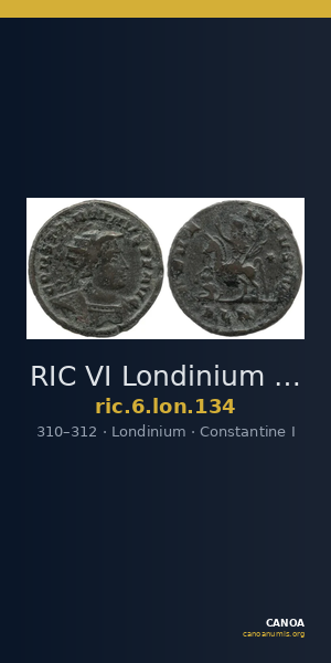 RIC VI Londinium 134 — CANOA
