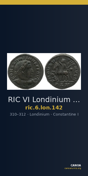 RIC VI Londinium 142 — CANOA