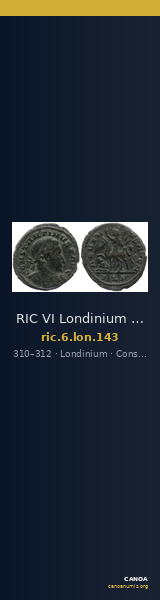 RIC VI Londinium 143 — CANOA