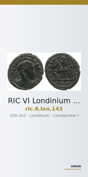 RIC VI Londinium 143 — CANOA