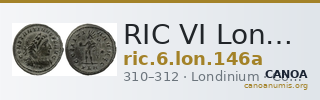 RIC VI Londinium 146a — CANOA