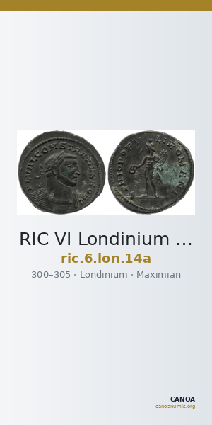 RIC VI Londinium 14a — CANOA