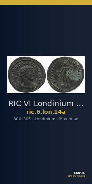 RIC VI Londinium 14a — CANOA