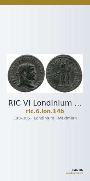 RIC VI Londinium 14b — CANOA