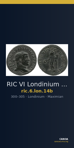 RIC VI Londinium 14b — CANOA