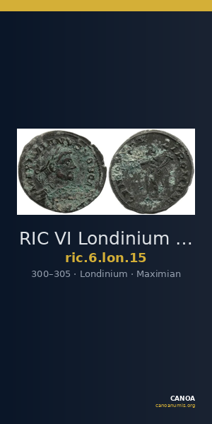 RIC VI Londinium 15 — CANOA