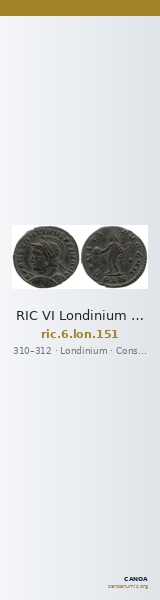 RIC VI Londinium 151 — CANOA