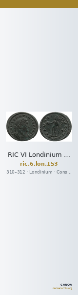 RIC VI Londinium 153 — CANOA