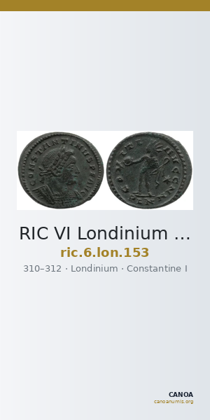 RIC VI Londinium 153 — CANOA