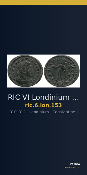 RIC VI Londinium 153 — CANOA