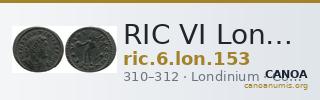 RIC VI Londinium 153 — CANOA