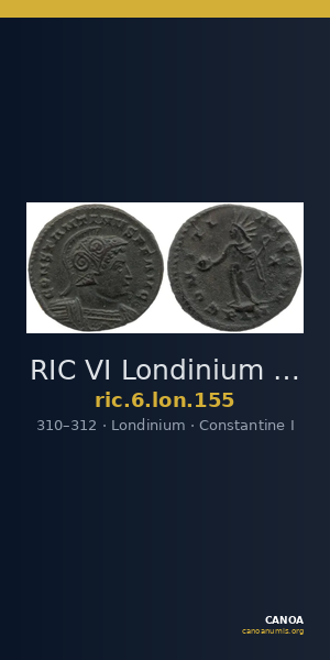 RIC VI Londinium 155 — CANOA