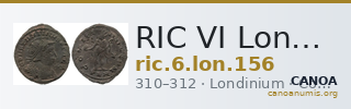 RIC VI Londinium 156 — CANOA