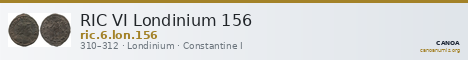 RIC VI Londinium 156 — CANOA