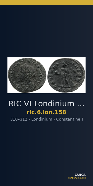 RIC VI Londinium 158 — CANOA