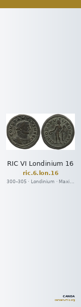 RIC VI Londinium 16 — CANOA