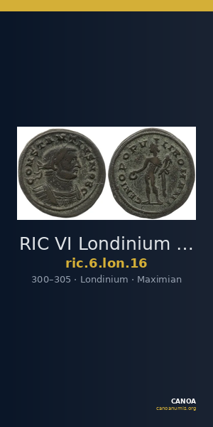 RIC VI Londinium 16 — CANOA