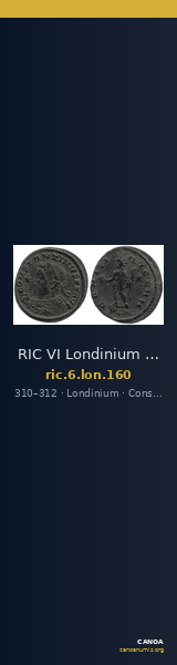 RIC VI Londinium 160 — CANOA