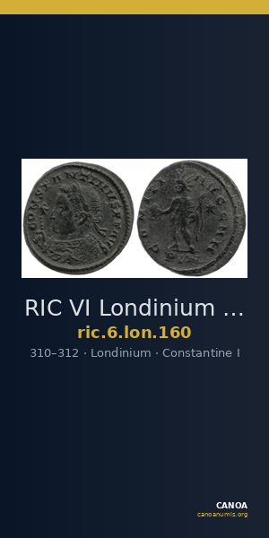 RIC VI Londinium 160 — CANOA