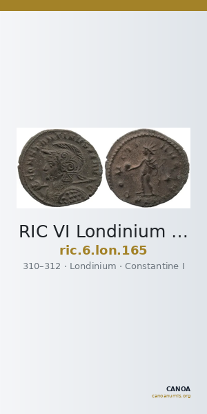 RIC VI Londinium 165 — CANOA