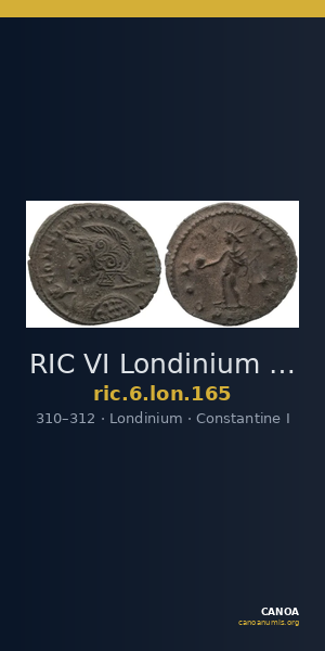 RIC VI Londinium 165 — CANOA