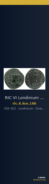 RIC VI Londinium 166 — CANOA