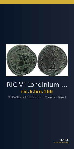 RIC VI Londinium 166 — CANOA