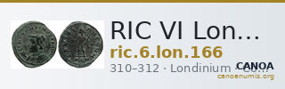 RIC VI Londinium 166 — CANOA