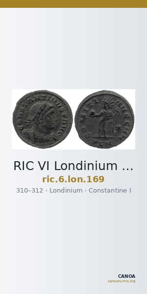 RIC VI Londinium 169 — CANOA