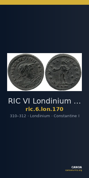 RIC VI Londinium 170 — CANOA