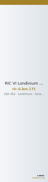 RIC VI Londinium 171 — CANOA