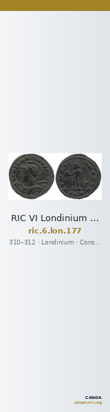 RIC VI Londinium 177 — CANOA