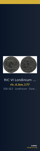 RIC VI Londinium 177 — CANOA